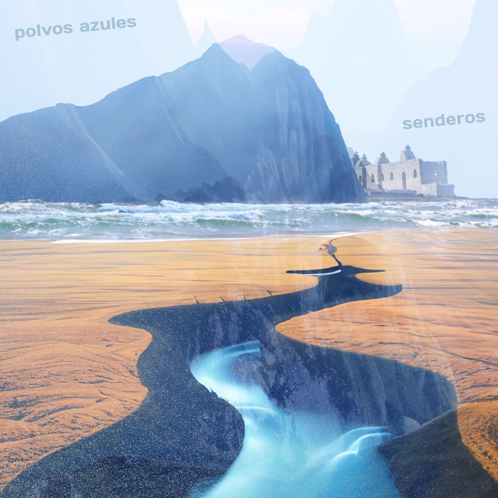 Portada del álbum ‘Senderos’, de Polvos Azules