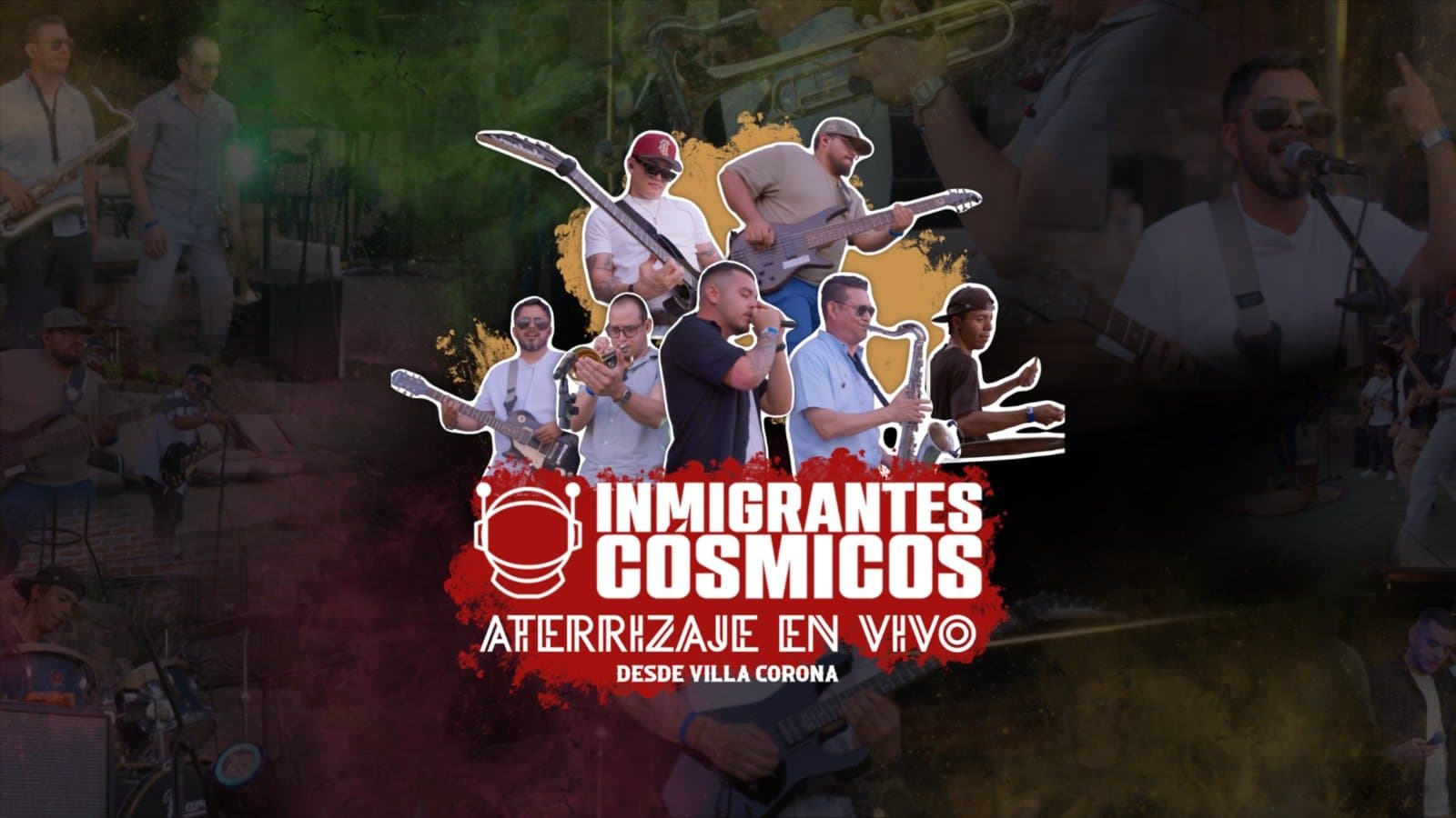La banda mexicana Inmigrantes Cósmicos presenta 'Aterrizaje en vivo desde Villa Corona'